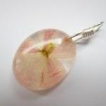 Dried Flower Resin Pendant,..