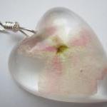 Dried Flower Resin Pendant,..