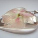 Dried Flower Resin Pendant,..