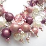 Cluster Bracelet, Pearl Bra..