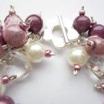 Cluster Bracelet, Pearl Bra..