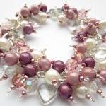 Cluster Bracelet, Pearl Bra..