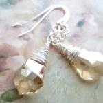 Swarovski Crystal Earrings,..