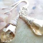 Swarovski Crystal Earrings,..