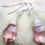 Crystal Earrings, Swarovski..