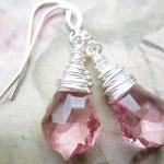 Crystal Earrings, Swarovski..