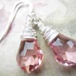 Crystal Earrings, Swarovski..