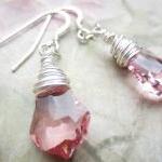 Crystal Earrings, Swarovski..