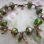 Emerald Green Bracelet, Cop..