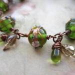 Emerald Green Bracelet, Cop..