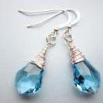 Swarovski Crystal Earrings,..