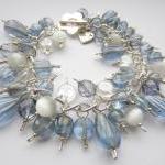 Pale Blue Bracelet, Blue an..