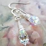 Crystal Earrings, Swarovski..