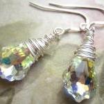 Swarovski Crystal Earrings,..