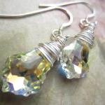 Swarovski Crystal Earrings,..