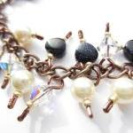 Goldstone Bracelet, Swarovs..