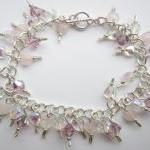 Rose Quartz Bracelet, Swaro..