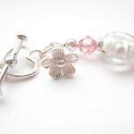 Crystal Bracelet, Glass Bea..