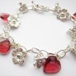 Charm Bracelet, Silver Brac..